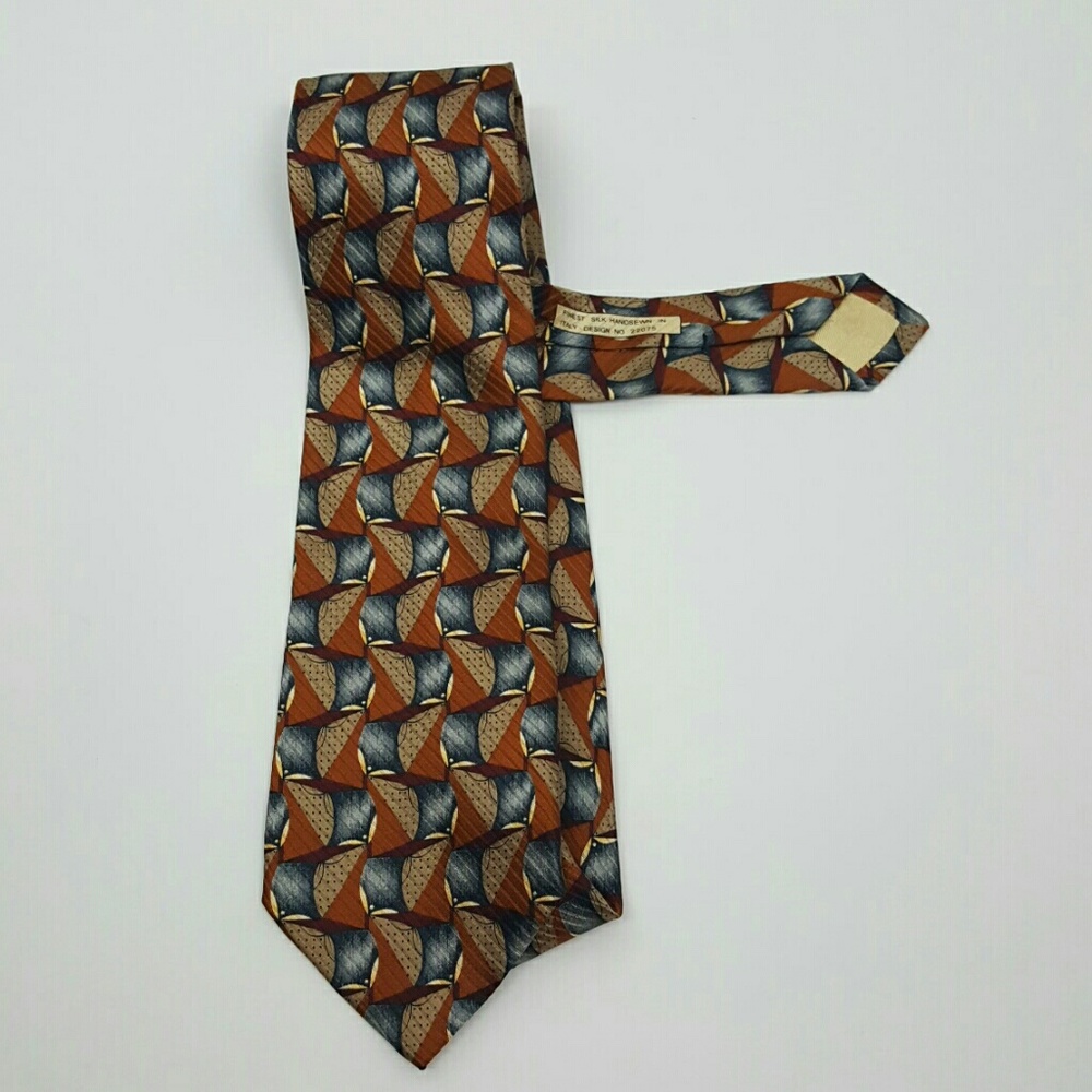 Omaggio By Robert Talbott Multicolor Men Silk Tie… - image 1